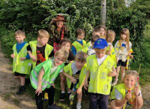 foraging with beaver colony 2